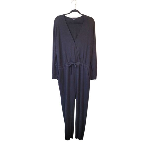 Beyond Yoga Women's Black Long Sleeve Modal Blend Jumpsuit Size XL - Picture 1 of 6
